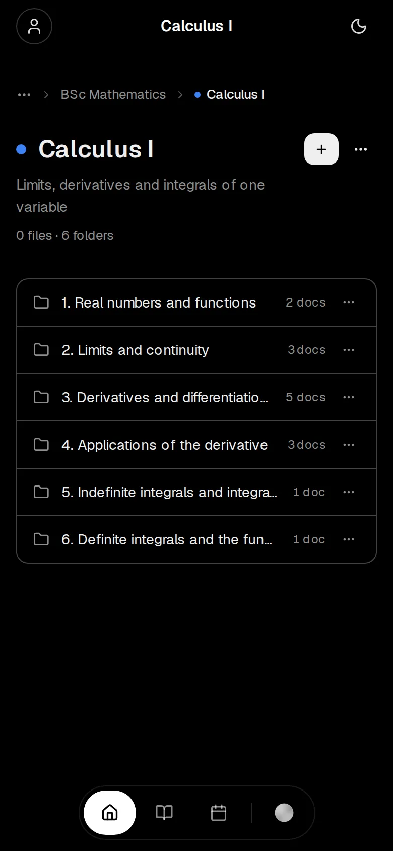 Syllabus and documents for any subject.