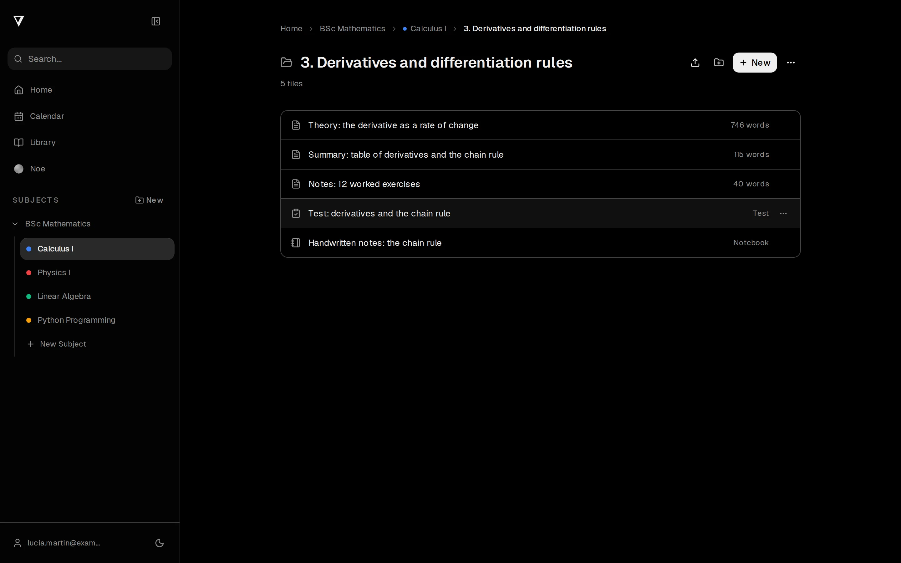 Generate notes and summaries from any topic or PDF.