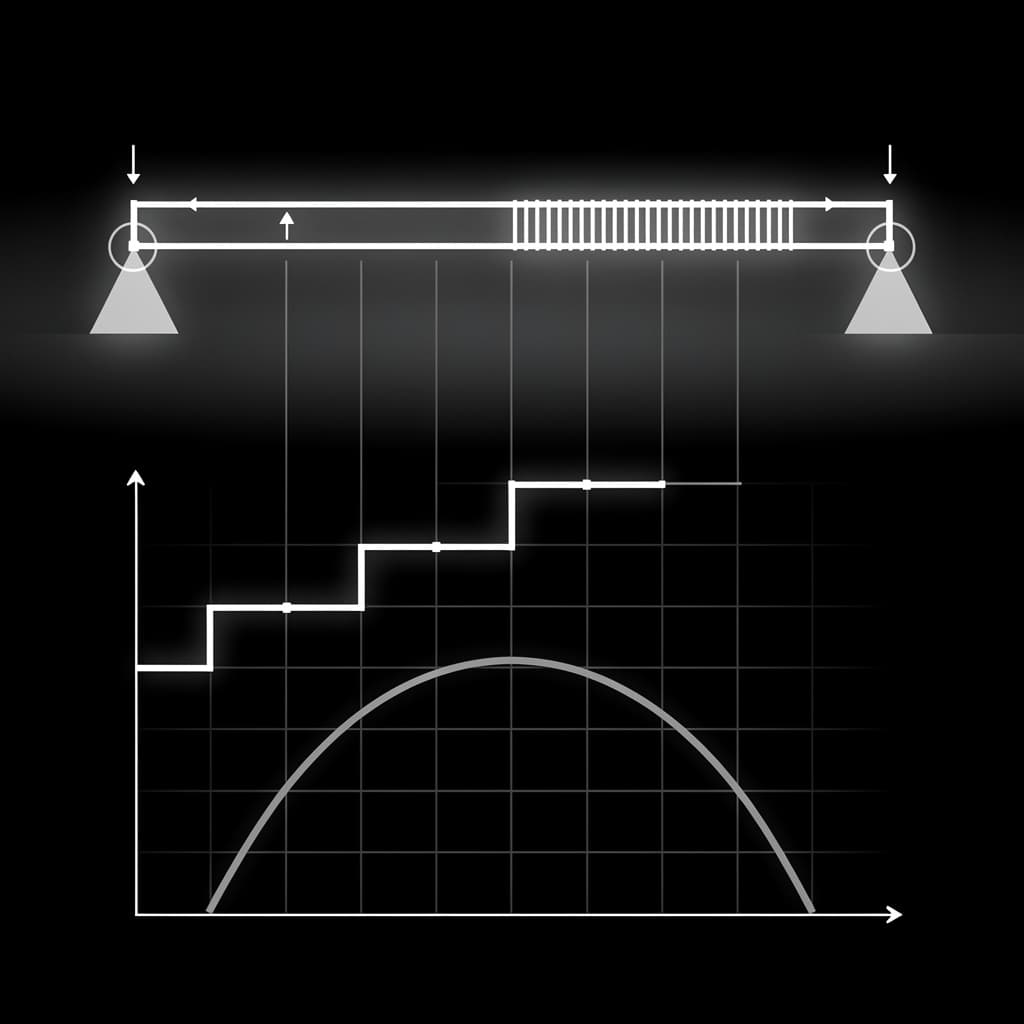 Diagramas de Esfuerzo Cortante y Momento Flector: Guía de Cálculo y Ejemplos