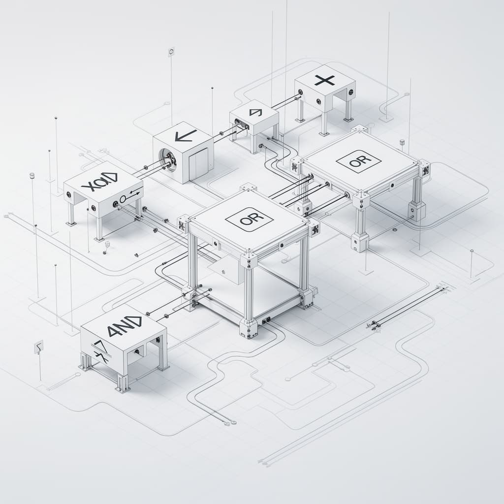 The Architectural Logic of Logic Gates