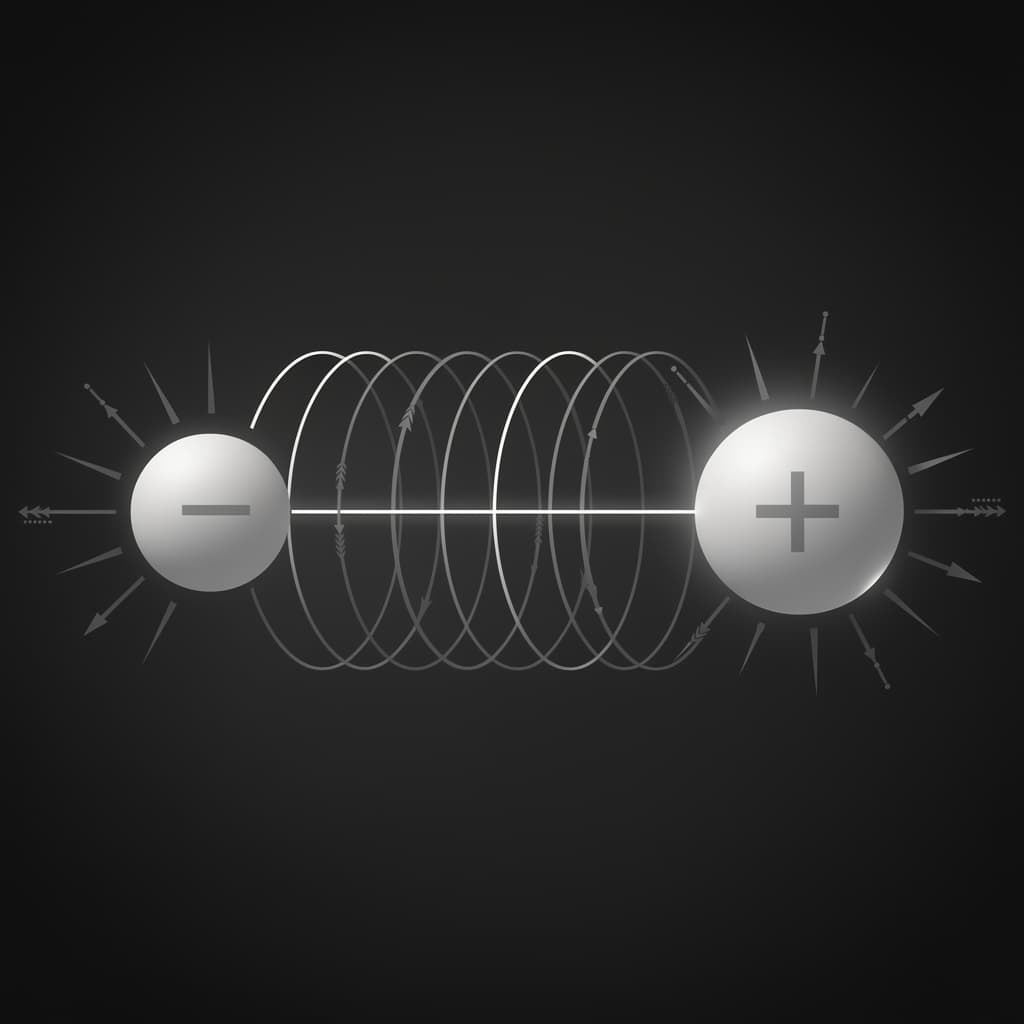 La elegante simetría de la Ley de Coulomb