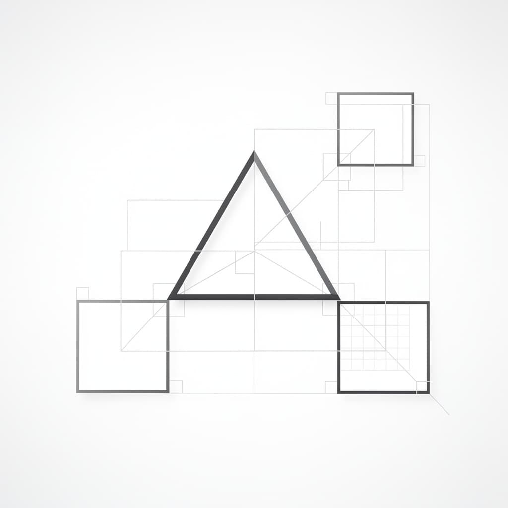 The Geometric Logic of Right Triangles