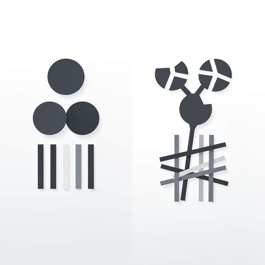 The Structural Logic of Cellular Replication