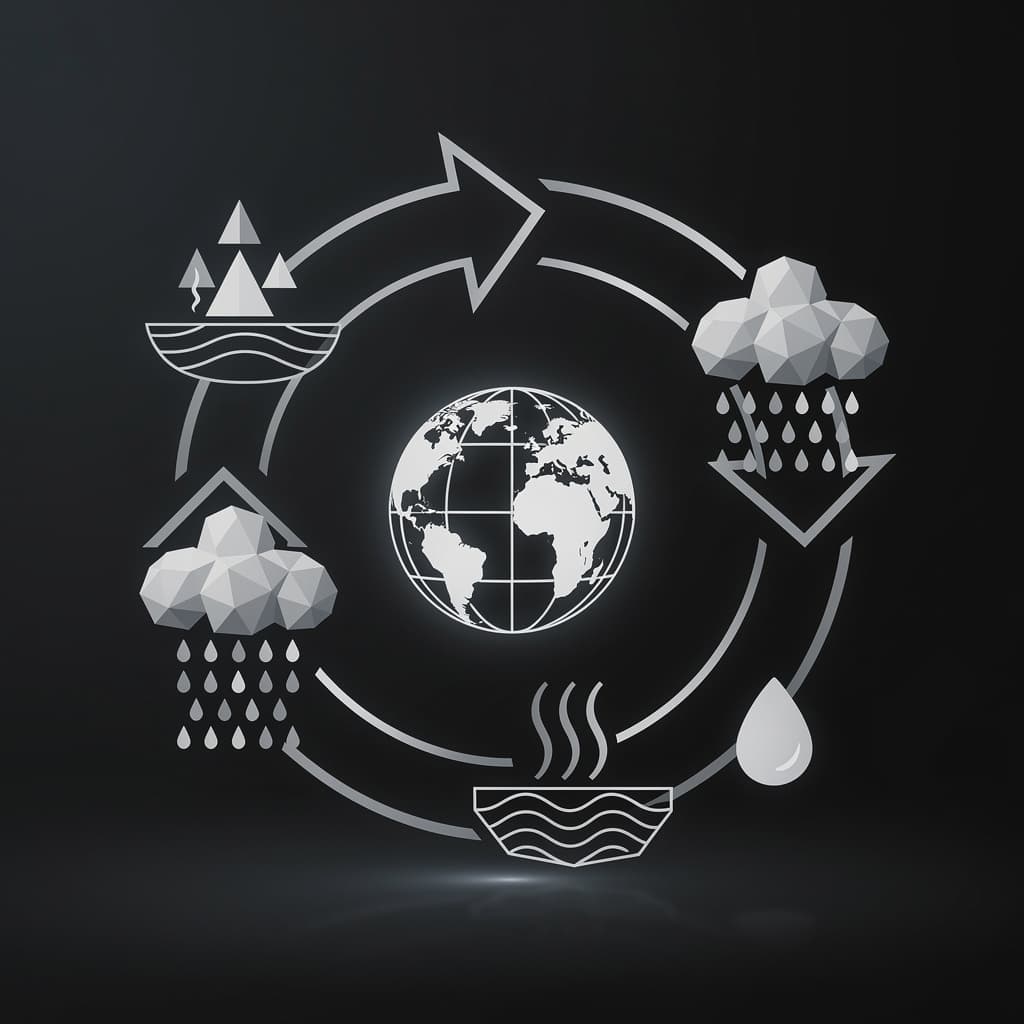 El ciclo del agua: etapas, esquema y por qué es vital para la vida